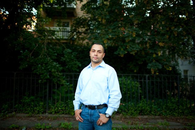 Photograph of Kenneth Moreno by Katie Sokoler / Gothamist